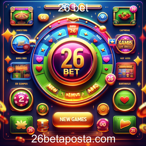 Explore as Novidades da Categoria de Jogos no 26 Bet